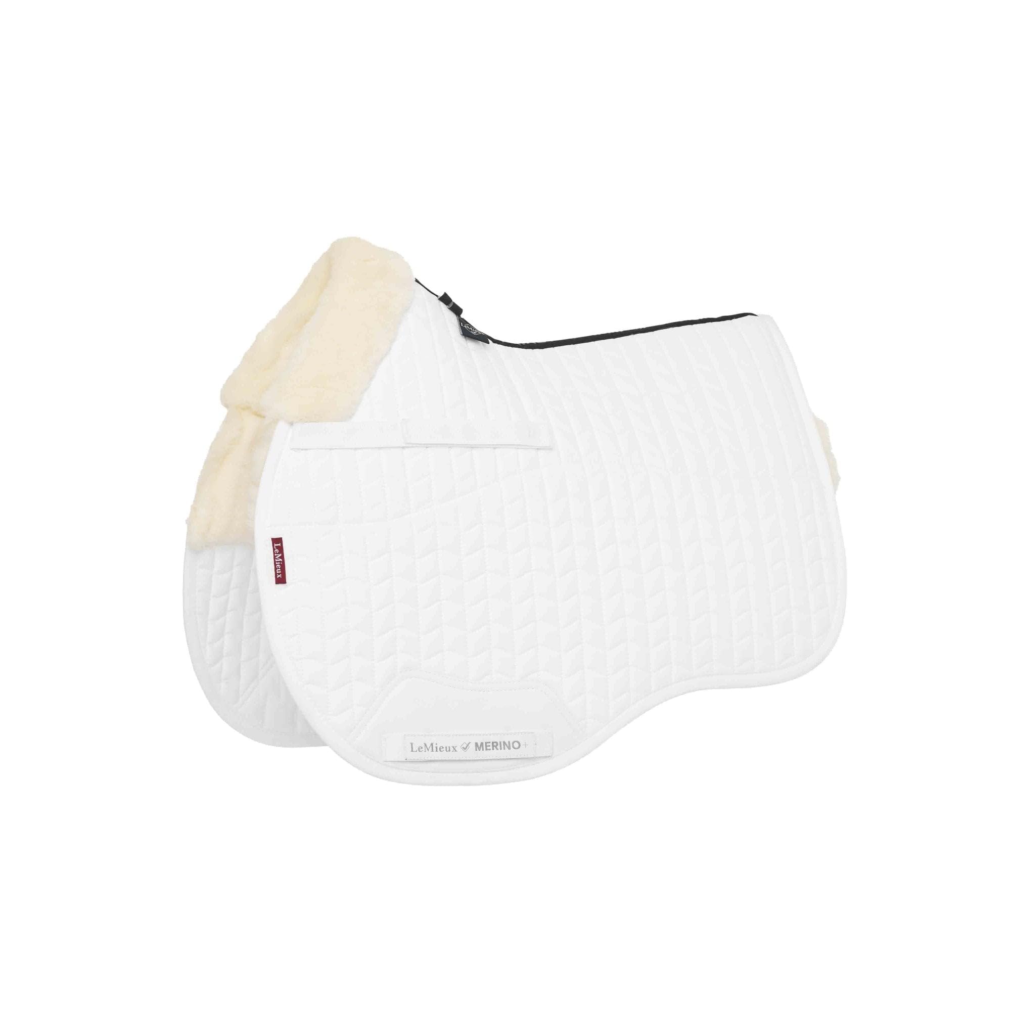 LeMieux Merino+ Half Lined GP Square - White/Natural Medium