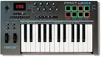 Nektar Impact LX25+ | Teclado controlador USB MIDI com integração Nektar DAW cinza escuro