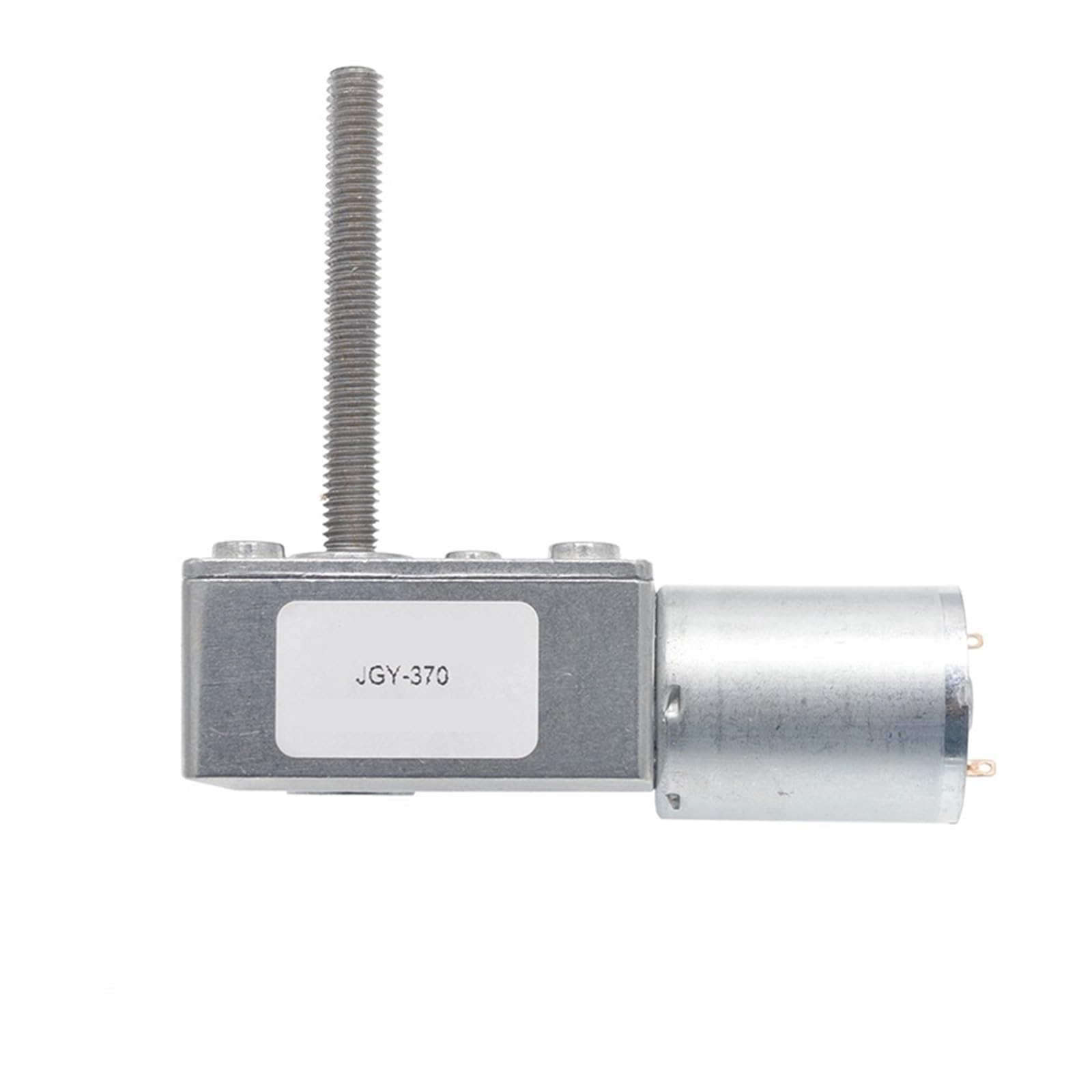 WQGQPXOB JGY-370 DC worm gear motor with light meter 6MM*L50mm screw shaft high torque 12V(6v,90)