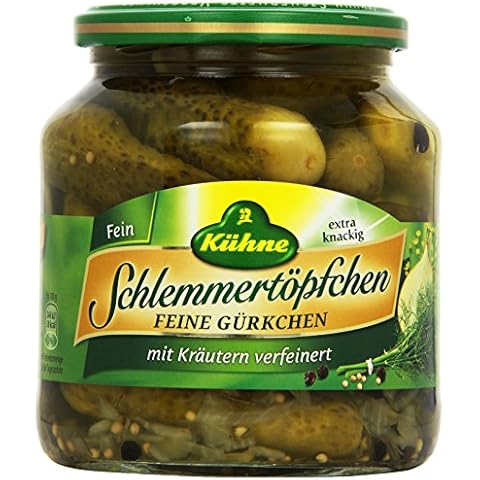 Kühne Gewürzgurke Schlemmertöpfchen Feine Gürkchen Cover