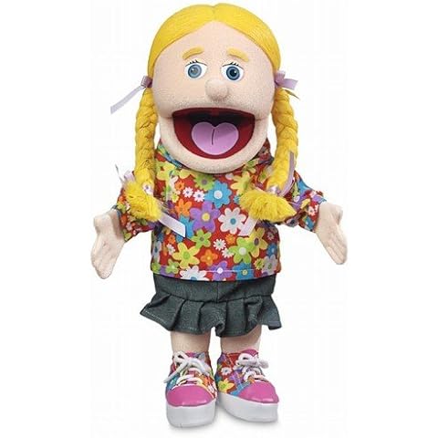 Cindy, Peach Girl Hand Puppet, 40cm Cover