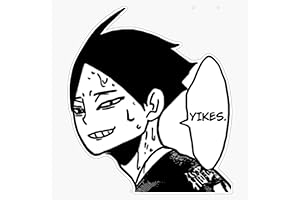 Yikes Sticker: Capture the Spirit of Suna Rintarou