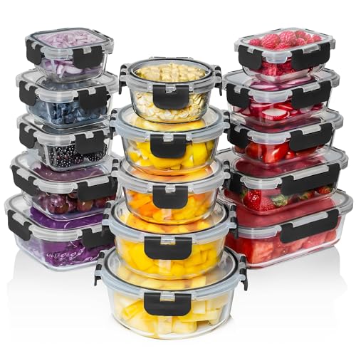 Razab 30 PC Glass Food...