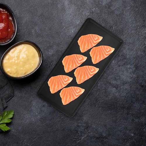 Bandeja rectangular cerámica estilo japonés miniatura 4