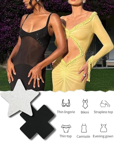 Pasties Rave Pack 27 Pairs Multicolor Nipple Covers Pasties Glitter Pasty4