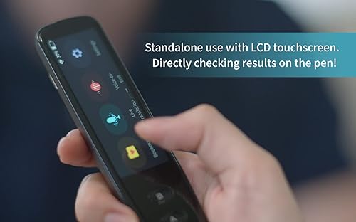 Miniatura 3 de WorldPenScan Go Pen Scanner + estuche rígido de viaje por PenPower - Pantalla táctil LCD| Resaltador digital | Bolígrafo de lectura OCR| Traductor|