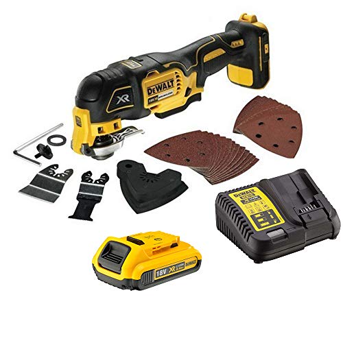 Dewalt DCS355N Oscillating Multi-Tool 18V Cordless Brushless 2Ah Battery Charger