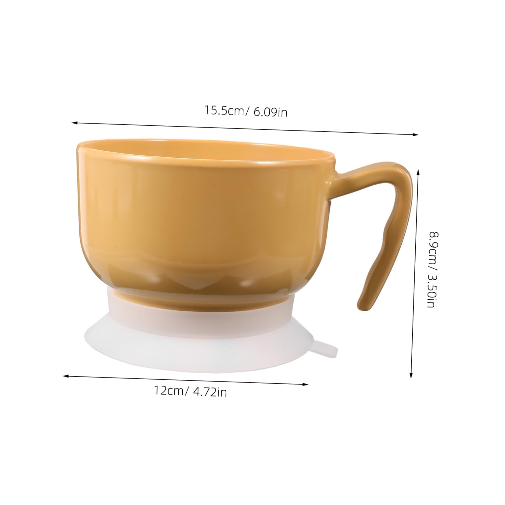 minkissy Adaptive Self Feeding Utensils for Seniors Spill and Shake Suction Base Bowl Assistive Dining Tool for Elderly Plates and Dining Utensils