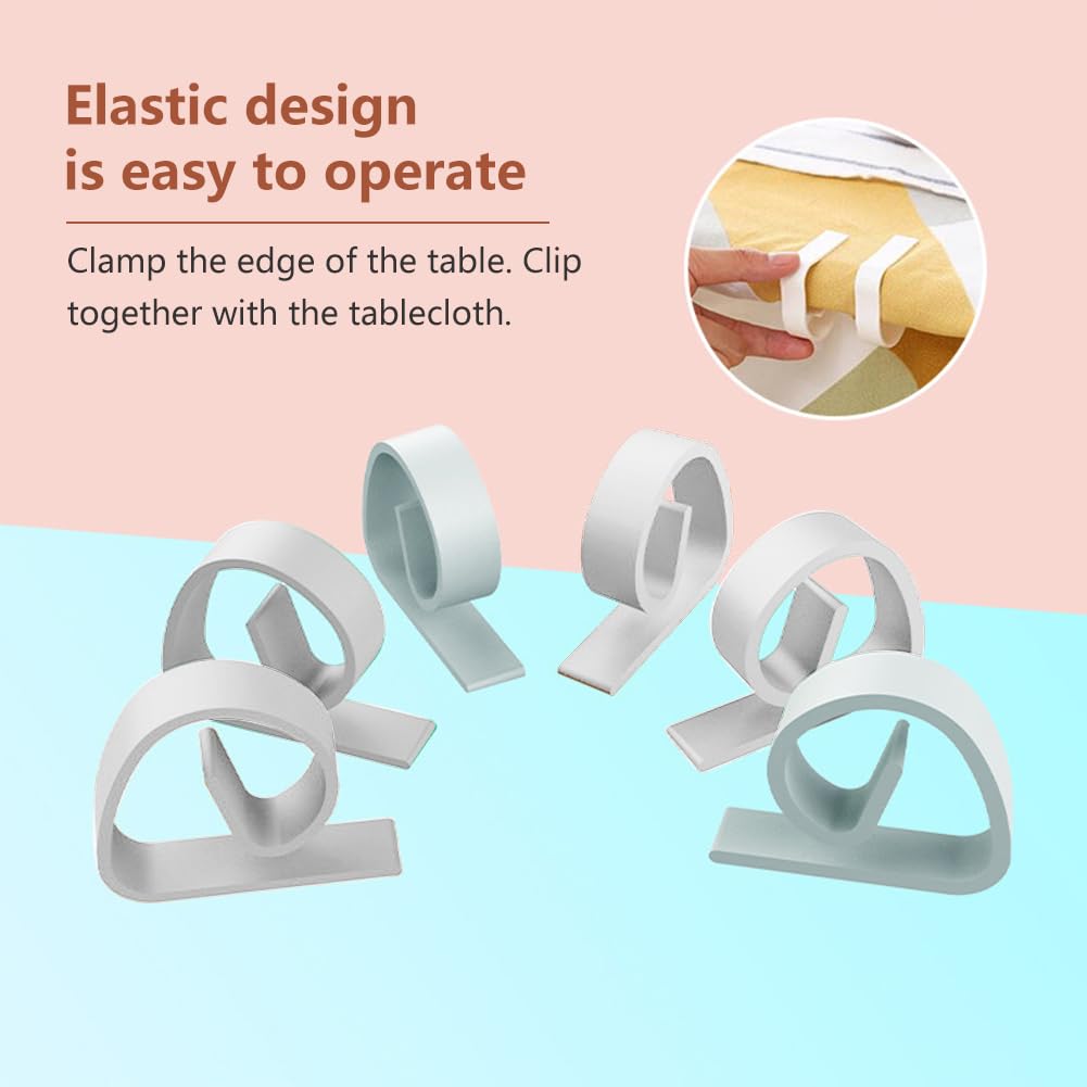 COYUN 8 Pièces Pince Nappe, Pince Nappe Exterieur, Pince Nappe Table De