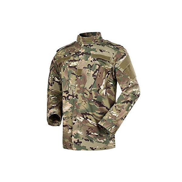 Mens Military Jacket and Camo Cargo Pants Tactical Hunting Pants BDU ACU Combat Uniform Set - Image 3