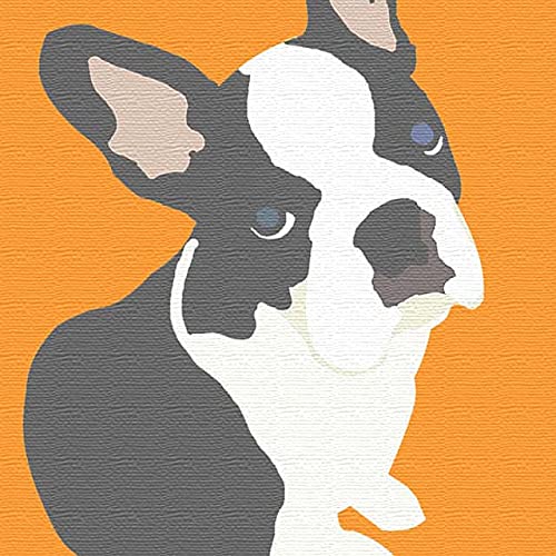 Amazon.co.jp: 犬 動物 アートパネル 57cm × 57cm Lサイズ 日本製