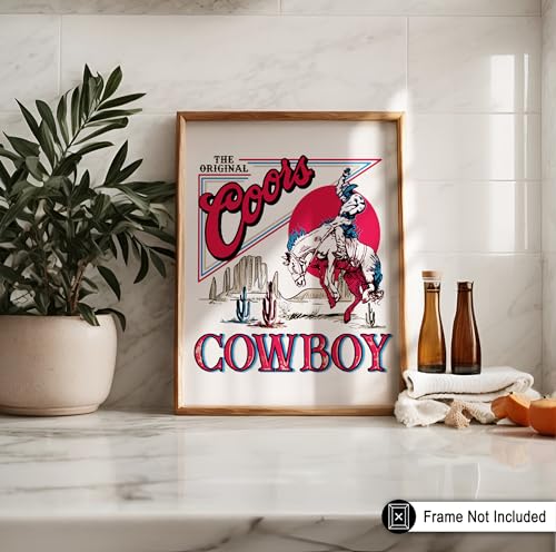 Poster Master PM002125-08X10 Vintage Advertising Poster - Retro Western Print thumb #3