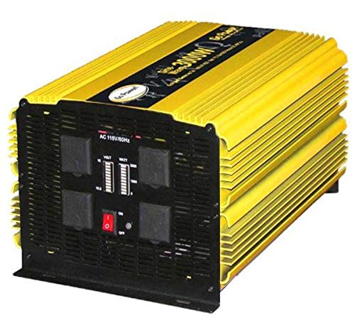 Go Power GP-3000HD Heavy-Duty Modified Sine Wave Inverter - 3000 Watt / 12V