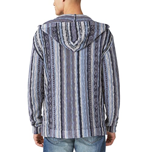 Lucky Brand Men's Loop Terry Vertical Stripe Baja Hoodie3