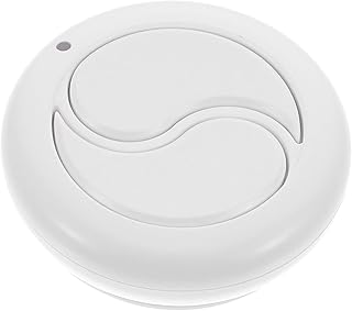 Uonlytech Garage Door Remote Button Remote Linear Garage Round Door Button Opener Universal Remote Button Door Openers Remote Controller for Garage Door Barto White Remote Control Abs