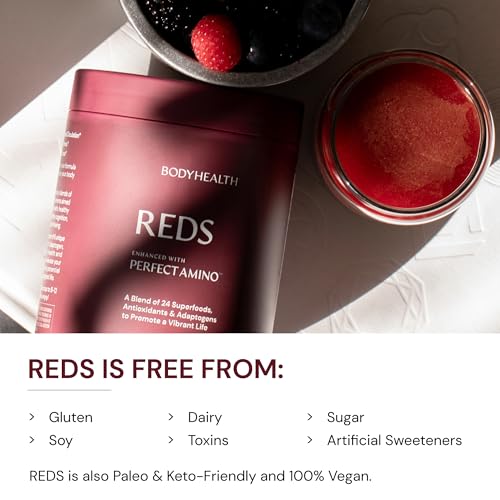 Bodyhealth REDS 30 Svg) Superfood Berry Powder Antioxidant Drink thumb #3