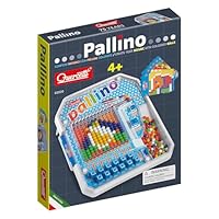 Quercetti Pallino Educational Number Coding Game, STEM Game for Boys and Girls Ages 4+, Mosaic Patterns