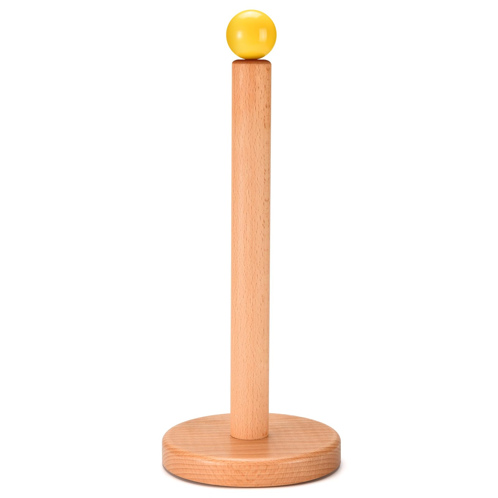 Photo 1 of ***MISSING PARTS***
Paper Towel Holder, Wooden Kitchen Roll Stand (Yellow Ball)