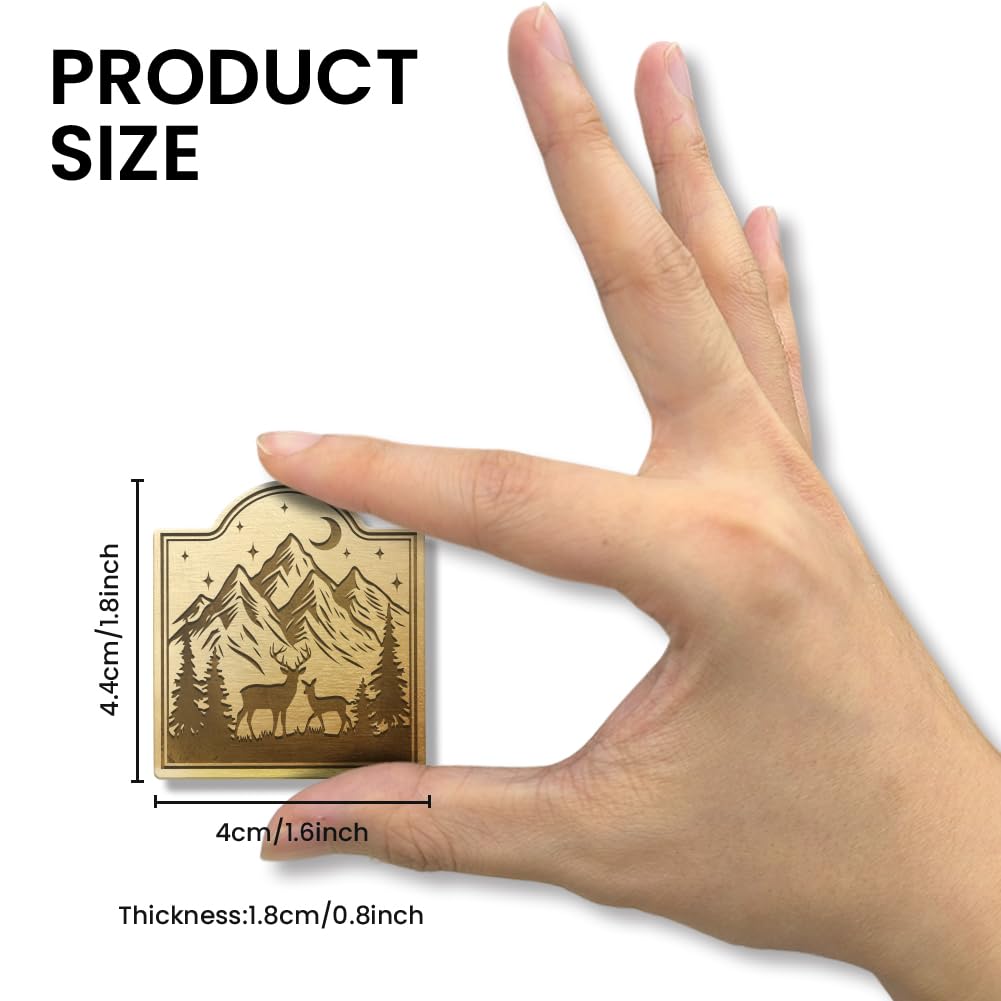 ANATTASOUL Journal Clip Vintage Dog And Book Metal Travelers