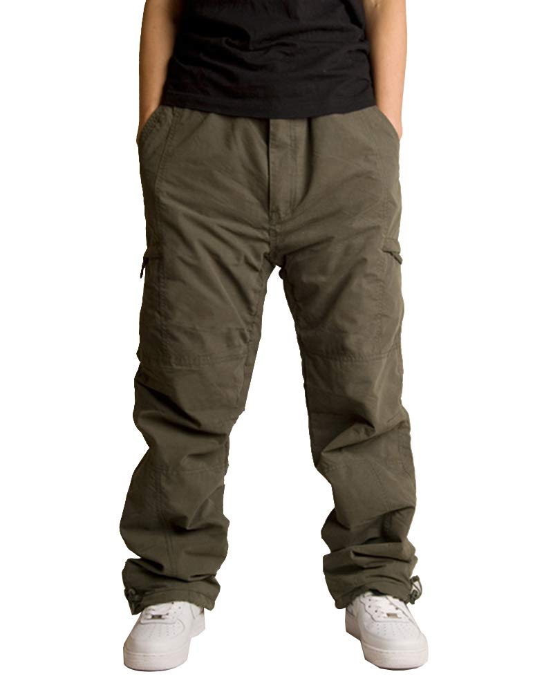Dicke Herren Arbeitshose Winter - Fleece Cargohose Mit Mehreren Taschen | Warme Outdoor Hose Für Wandern & Arbeit