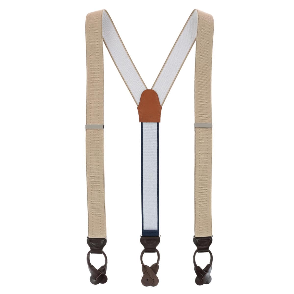 Trafalgar Big and Tall Classic Stretch Button End Braces