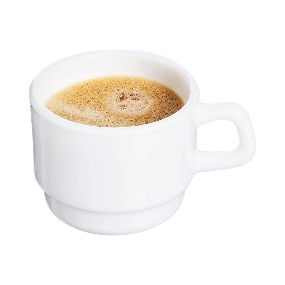 Arcoroc Restaurant - Set 12 tazas café de vidrio opal 13cl