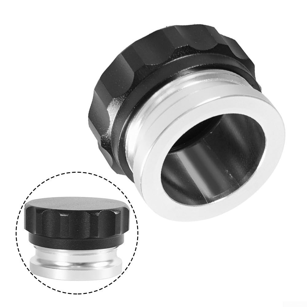 Tapón para Depósito De Combustible De 1,5 Pulgadas Aleación De Aluminio Tapón Impermeable para Soldar En El Cuello De Llenado De Depósitos De Refrigerante con Rosca.