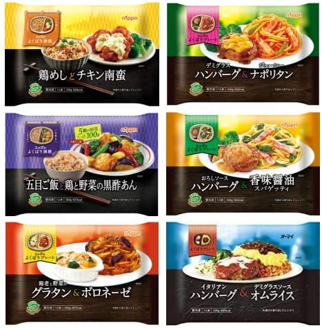 【冷凍】ニップン　よくばりプレート 6種類