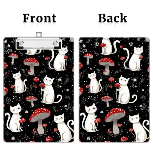 Image of Small Plastic Clipboard 6 x 9 in, Standard A5 Size Fashion Clip Board