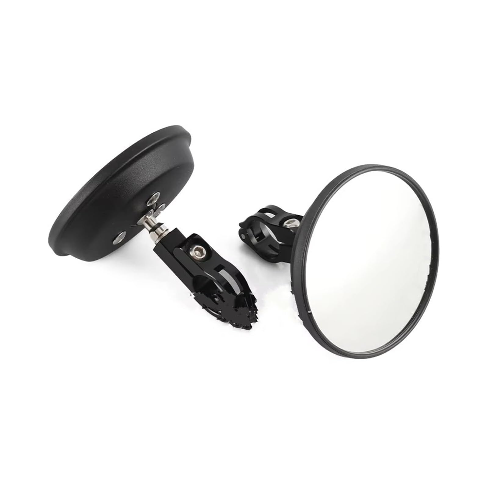 Espejo retrovisor de moto redondo para eliminar los puntos ciegos 4