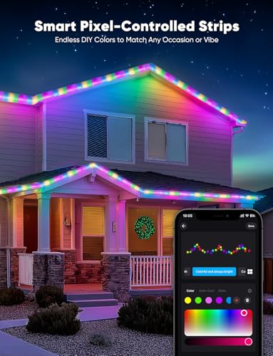 Tira LED RGB+CCT impermeable IP65 10m multicolor miniatura 3