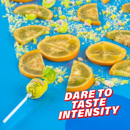 Colombina Bon Bon Bum Lollipops W/Bubble Gum - Tropical Splash Assorted Candy Pack - Strawberry, Passion Fruit, Watermelon And Lulo Fruit Flavors, Individually Wrapped Suckers, 6 Oz Bag, (10 Count) #TOP6