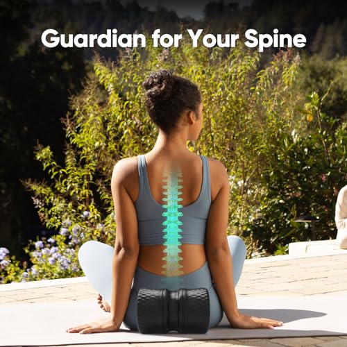 FitBeast Back Roller - Deep Tissue Massage Wheel, Yoga Wheel & Back Stretcher for Pain Relief (6'') - Image 4