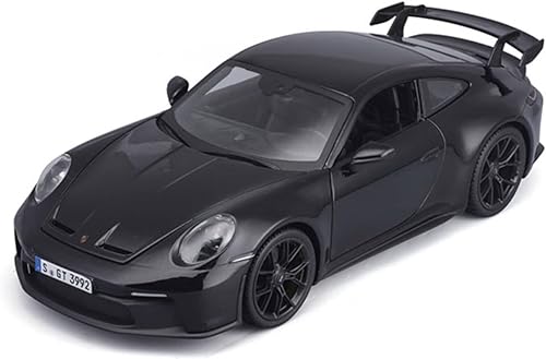 Maisto May Cheong Group M36458BK - Coche infantil a escala 118, Porsche 911 GT3 2022, color negro