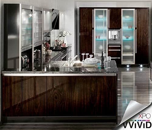 Miniatura 4 de VViViD - Rollo de vinilo adhesivo decorativo con textura de grano de madera