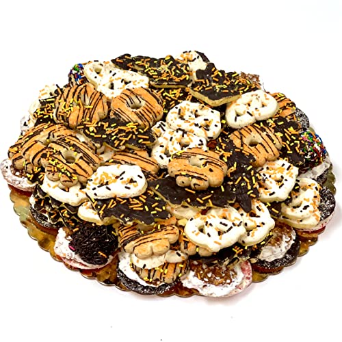 Best Cookies - 4 Lb Gourmet Fall Cookie Platter, Gift Basket With 70+ Cookies, Gift For Holidays, Weddings, Valentine, Thanksgiving, Halloween