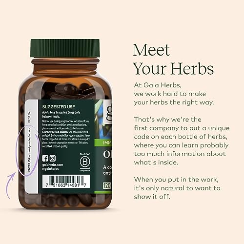 Gaia Herbs 751063145817 Olive Leaf - Traditional Immune Health Support - Immune System Supplement thumb #6