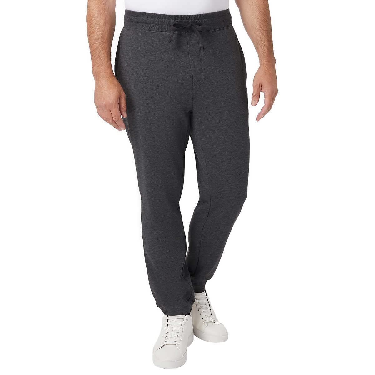 Photo 1 of 32 Degrees Heat Men's French Terry Jogger Pant Large Black