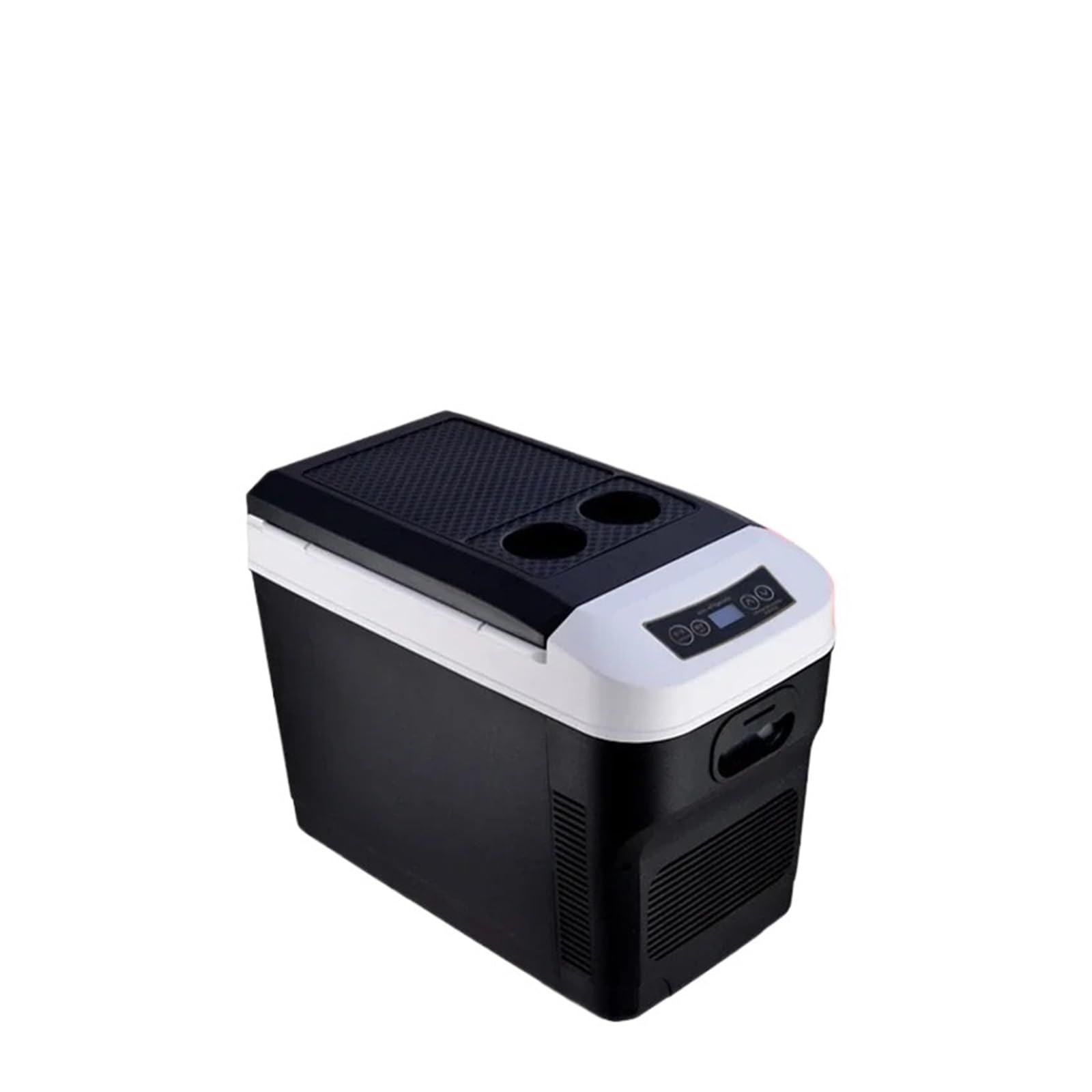 Mini refrigerador for Coche de 28 litros for Acampar al Aire Libre, electrodomésticos, refrigerador, Calentador, refrigeración y Calentamiento de 12/24 V.(EU Plug-AC220V)