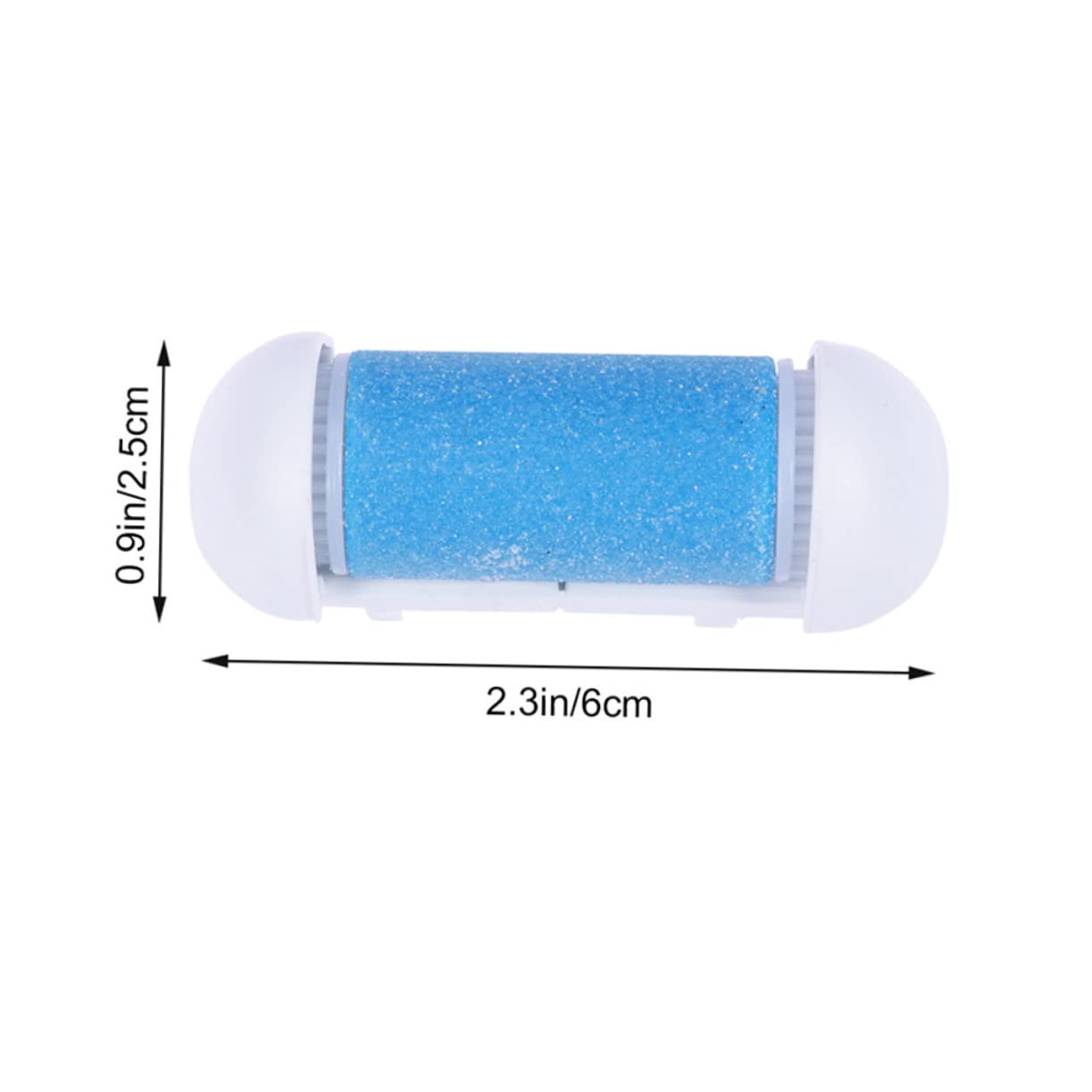 FRCOLOR Lot de 18 accessoires pour ponceuse à pied - Outil de pédicure professionnel - Tête de rechange pour ponceuse à pied - Tête de rechange professionnelle