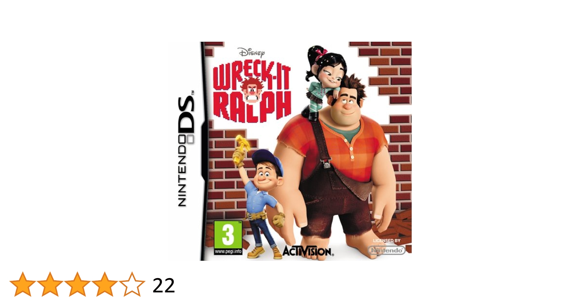 DSソフト Amazon | Wreck It Ralph (DS) (輸入版) | ニンテンドーDS