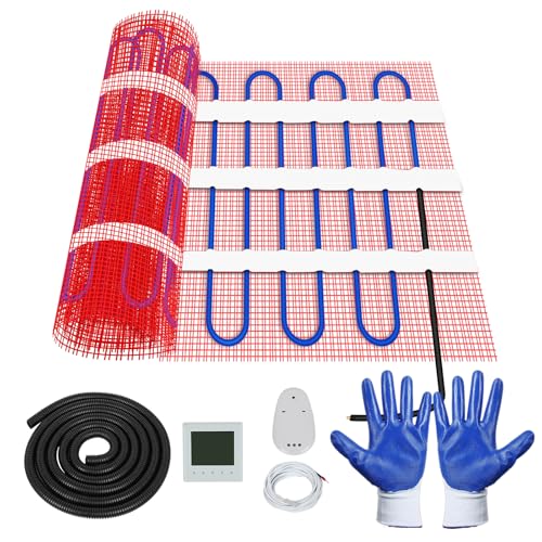 FAHKNS 65 Sqft Floor Heating Mat Kit