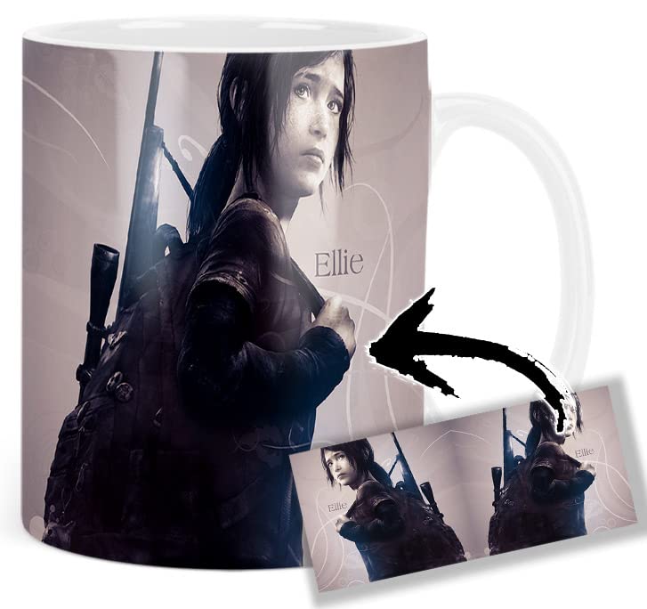 The Last Taza Blanca Of Us Ellie Ceramica White Mug
