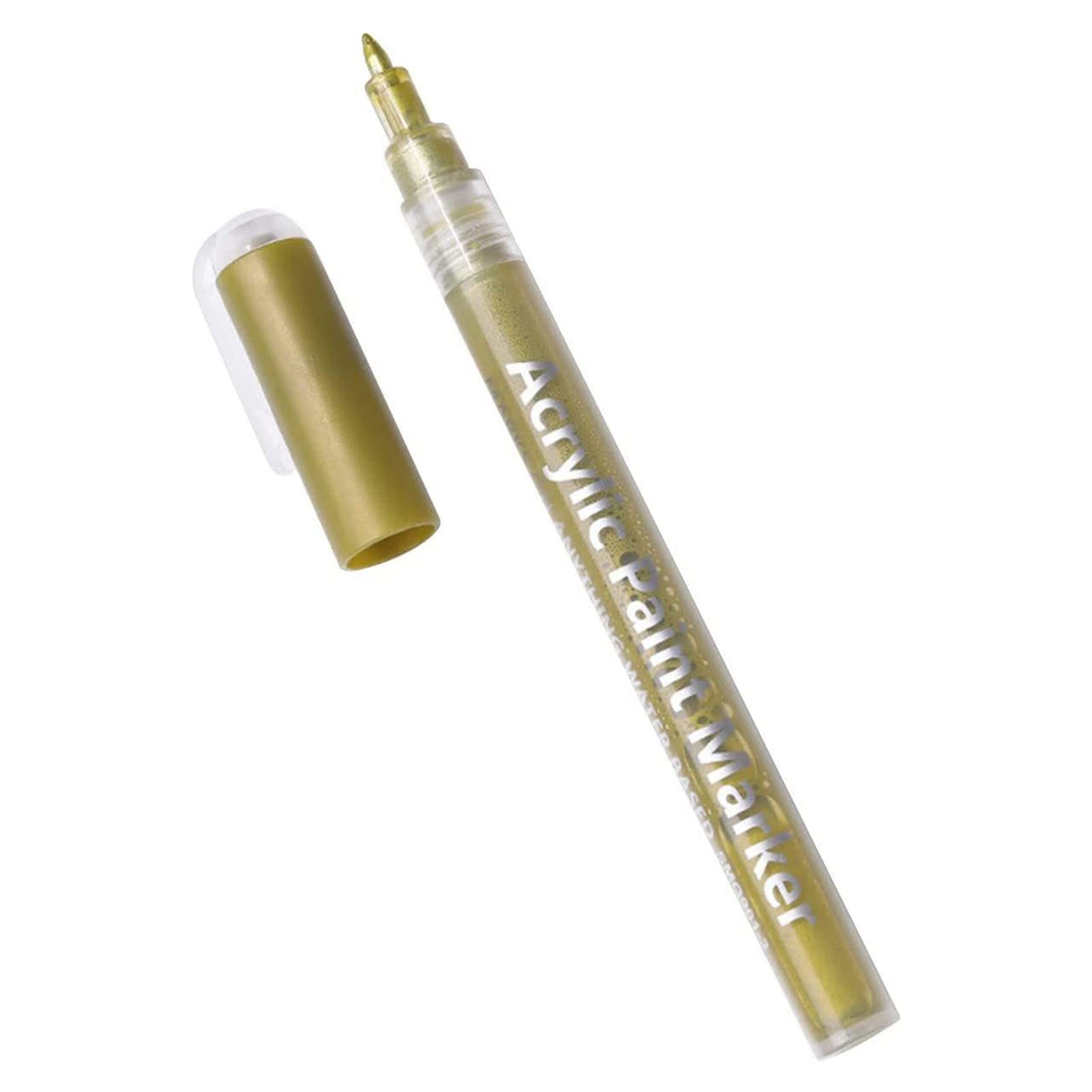 Worparsen Nail Art Pen Multi-functional Fine Details Flower Pattern Nail Art Graffiti Pen Manicure Tool Quick Dry Golden