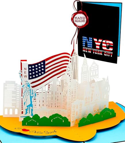 Liebessa 3D Pop Up Karte - I Love New York NYC, USA, Reisegutschein, Reise, Grußkarte (NYC - NEW YORK CITY) für 8,99 EUR (-10%) statt 9,99 EUR bei amazon.de Bild: Liebessa 3D Pop Up Karte - I Love New York NYC, USA, Reisegutschein, Reise, Grußkarte (NYC - NEW YORK CITY) für 8,99 EUR (-10%) statt 9,99 EUR bei amazon.de