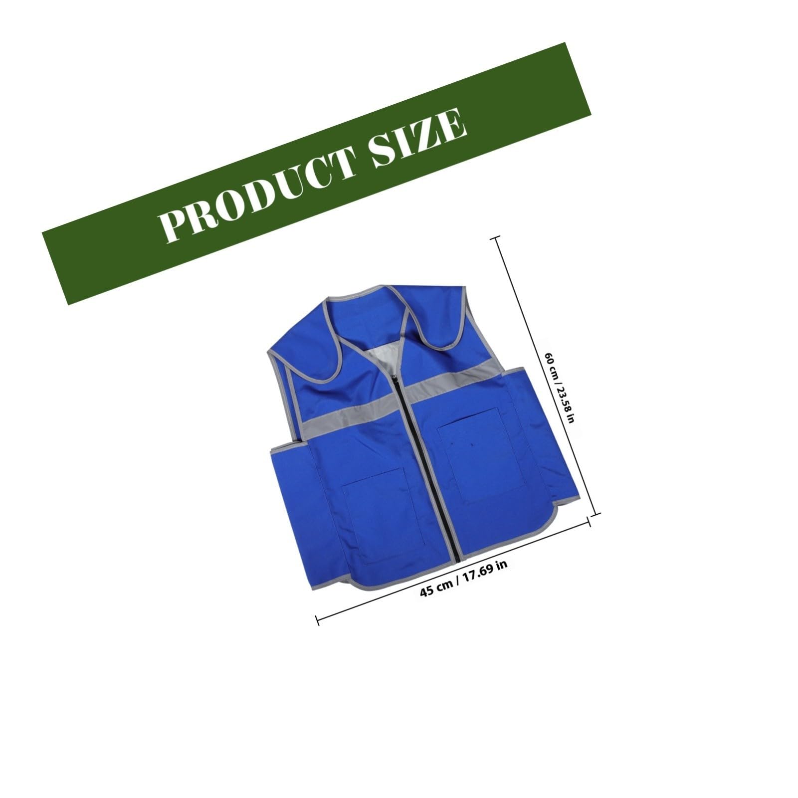 jojofuny Gilet Rafraîchissant D'été pour Camping en Pvc avec Poches de Glace Auto-aspirantes, Grand Format, Cuisine et Activités Extérieures