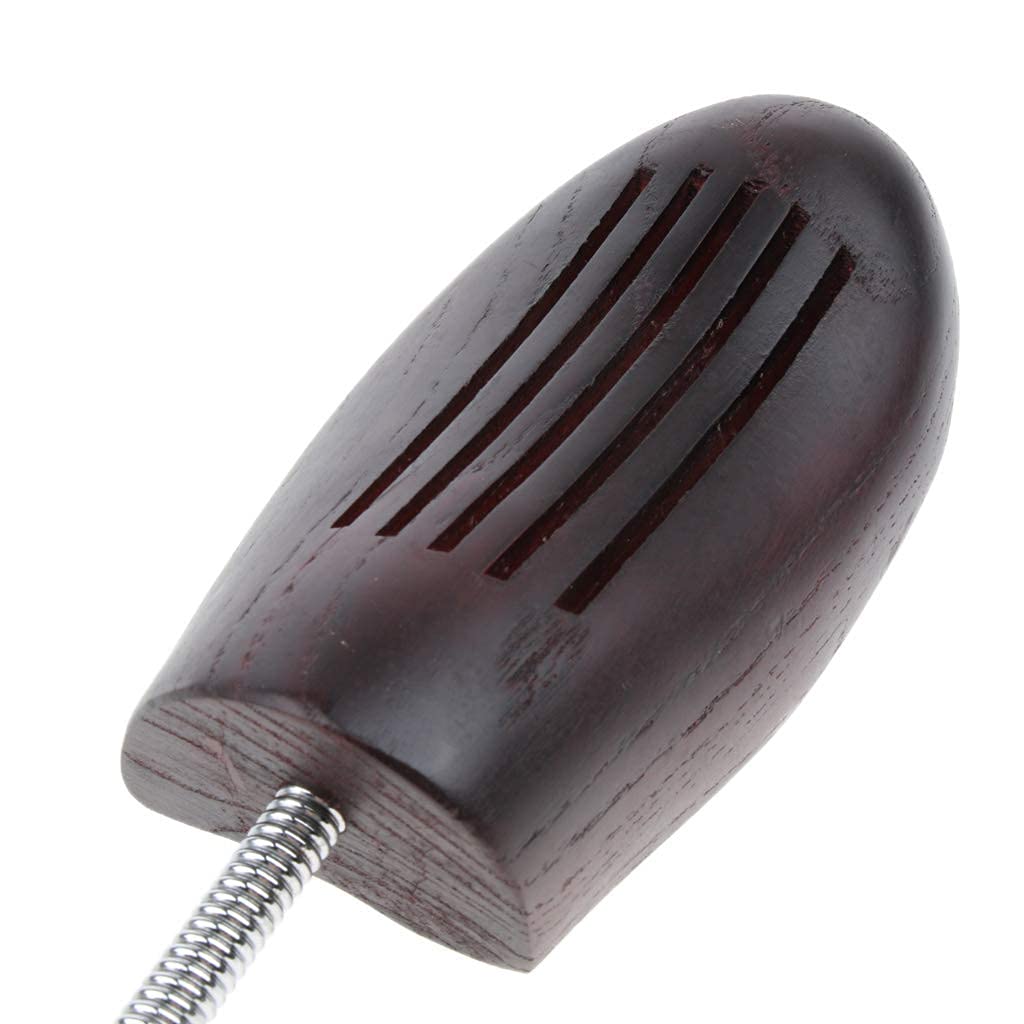 Skórzane rozciągacze do butów, Drewniane prawidła do butów Expander unisex brązowe 2 szt(Men)