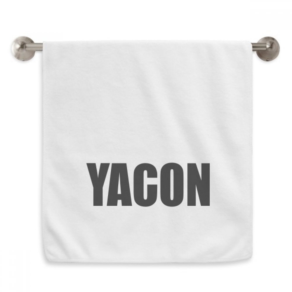 Serviettes débarbouillettes Diadème Yacon Fruit 13x29 pouces blanc