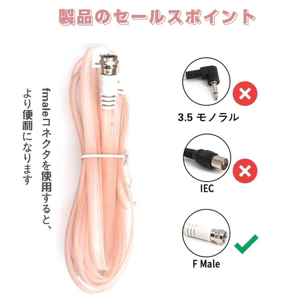 BOSE FMラジオ オーディオ機器 流線型デザイン Amazon.co.jp: FMアンテナ 屋内 ラジオ FM ラジオアンテナ Bose Wave