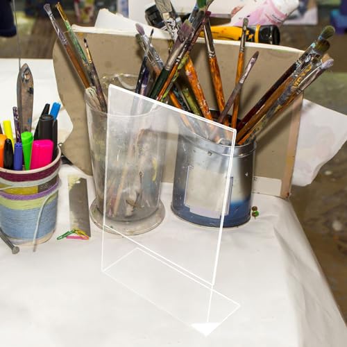 Support pour tableau d'écriture acrylique pour optimiser votre bureau - 7